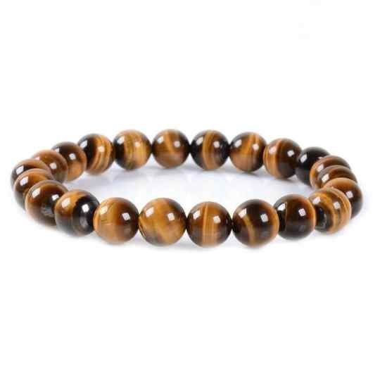 Bracelet Tiger Eye Natural Stone - Image 2